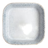 White Stoneware Square Oven dish  with blue speckled rim