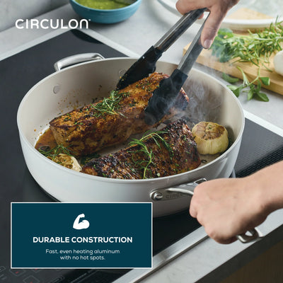 Circulon Halo LaserDefense™ Ceramic Non-stick 30cm Covered Sauté
