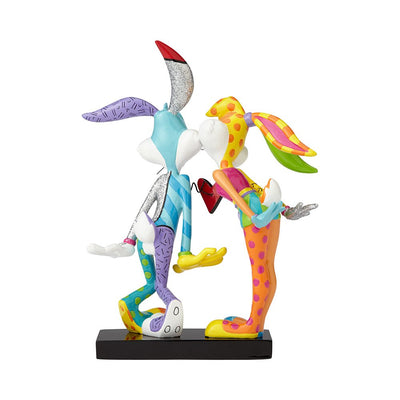 Romero Britto Lola Kissing Bugs Bunny Figurine: 4058185