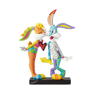 Romero Britto Lola Kissing Bugs Bunny Figurine: 4058185