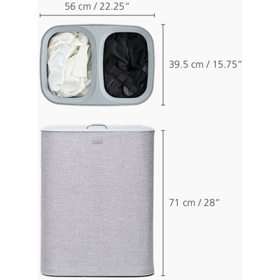 Joseph Joseph Tota Laundry Separation Basket - Grey: 50003