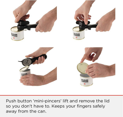 Kuhn Rikon Auto Lifter Can Opener 22329 black