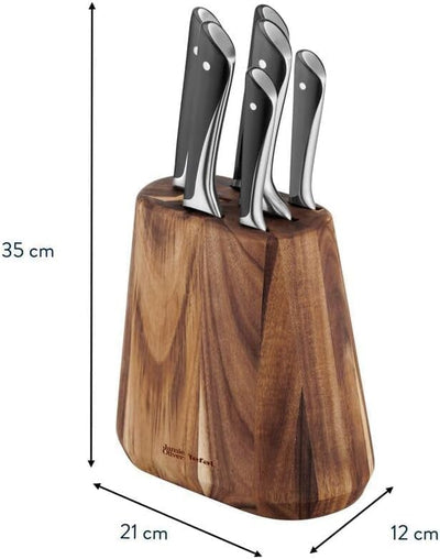 Tefal Jamie Oliver 6 Piece Knife Block Set  K267S656