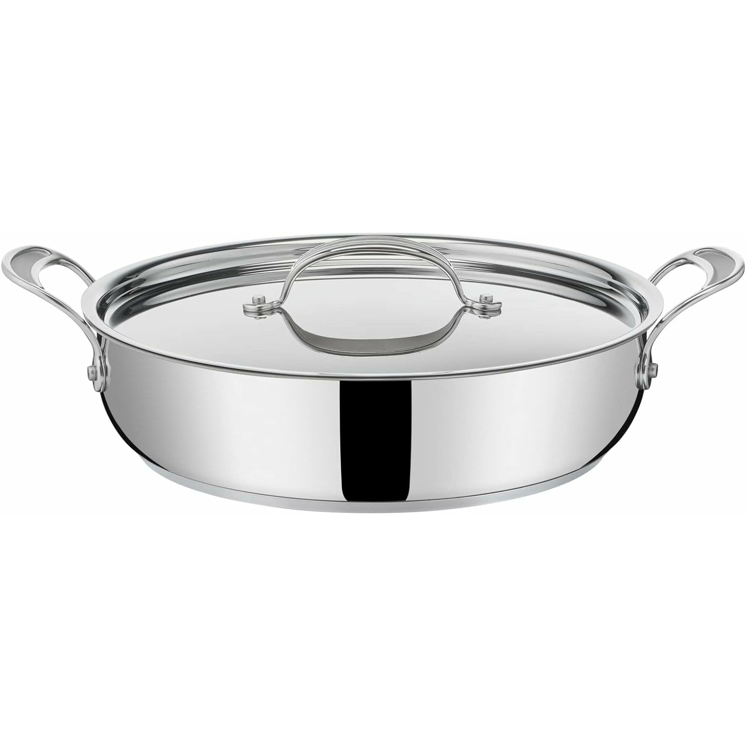 Tefal Jamie Oliver Cook's Classics Stainless Steel Shallow Pot, 30 cm