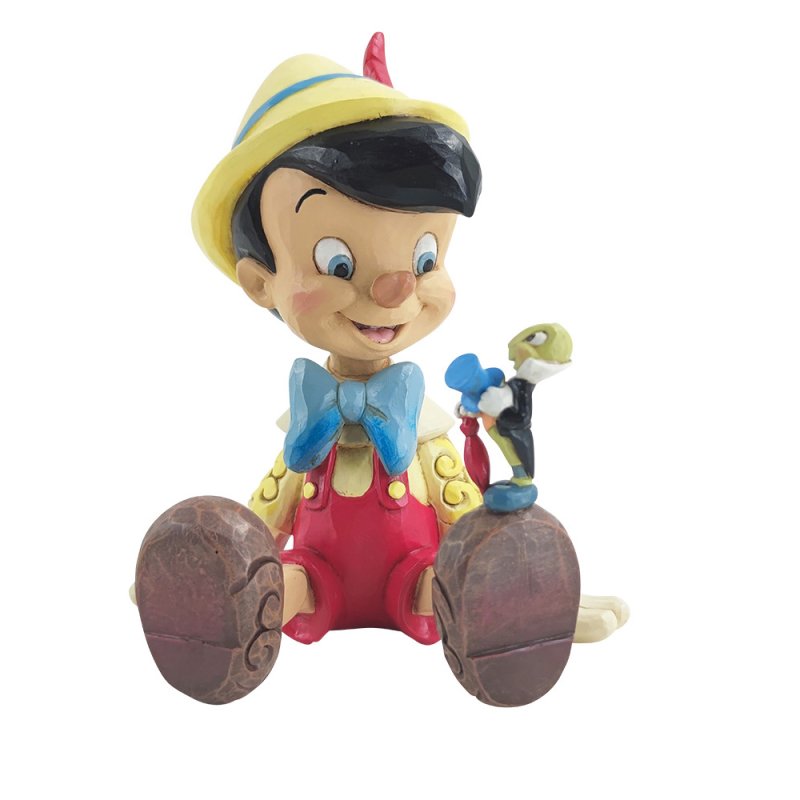 Disney Traditions Pinocchio and Jiminy Cricket Figurine: 6011934
