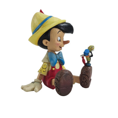 Disney Traditions Pinocchio and Jiminy Cricket Figurine: 6011934
