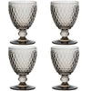 Villeroy and Boch Boston Coloured Red Wine Goblet Smoke Set of 4