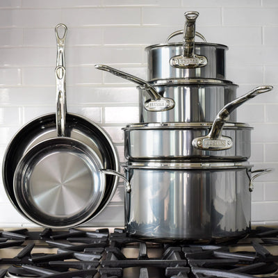 Hestan Nanobond Titanium 10 Piece Cookware Set