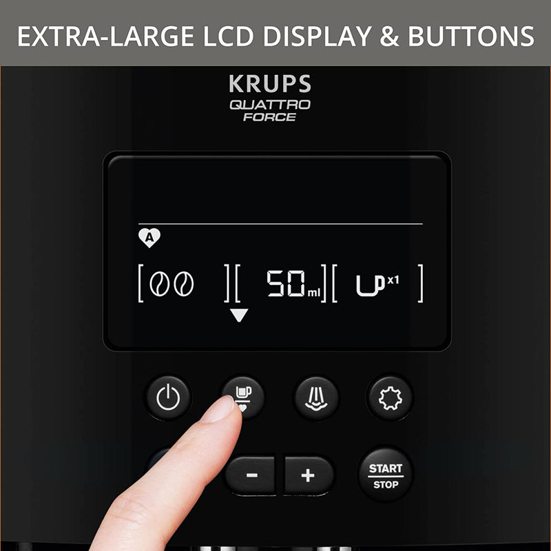 Krups Arabica Automatic Beans to Cup Coffee Machine: EA817040