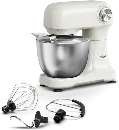 Tefal Bake Easy 3.5 Litre Stand Mixer - Ivory: QB140AG0