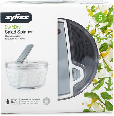 Zyliss Swift Dry Salad Spinner White Large E940014