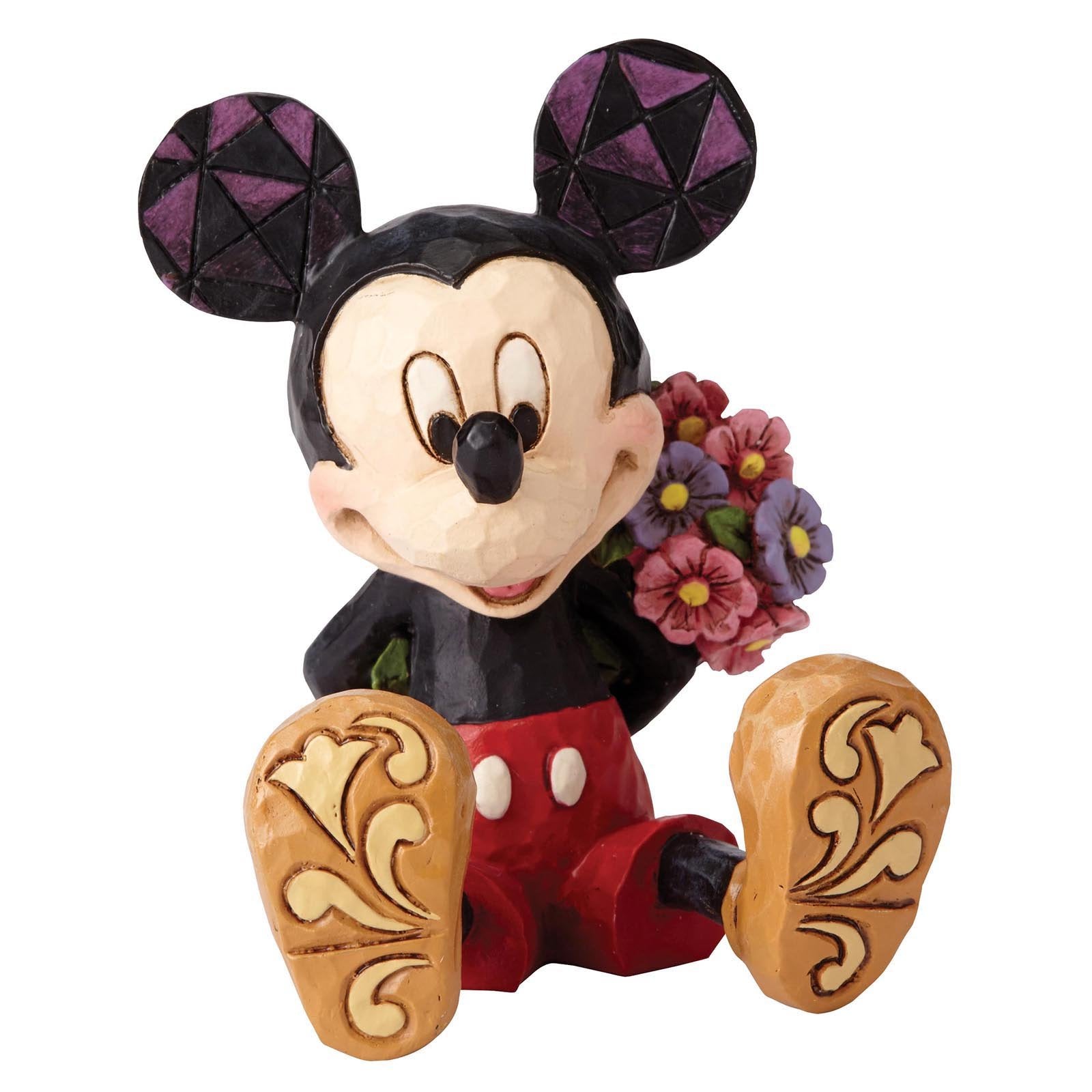 Disney Traditions Mickey Flowers Mini Figurine: 4054284