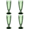 Villeroy and Boch Boston Coloured Champagne Flute Green Set of 4