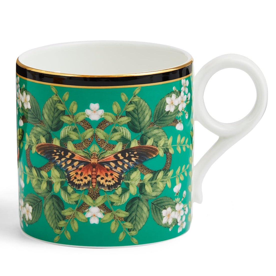Wedgwood Wonderlust Emerald Forest Large Mug - Single mug in giftbox