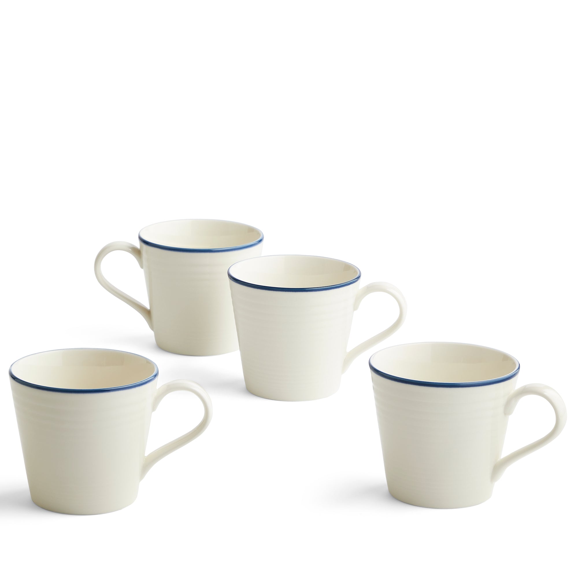 Royal Doulton Gordon Ramsay Maze Denim Line 4 Piece Mug Set