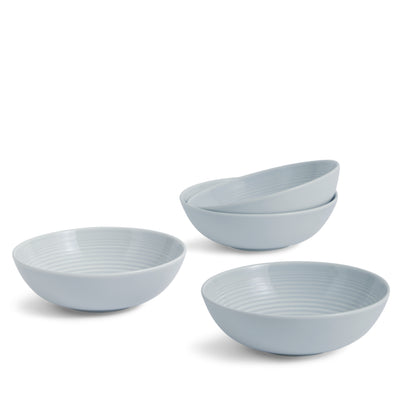 Royal Doulton Gordon Ramsay Maze Light Grey Cereal Bowl 18cm - Set of 4