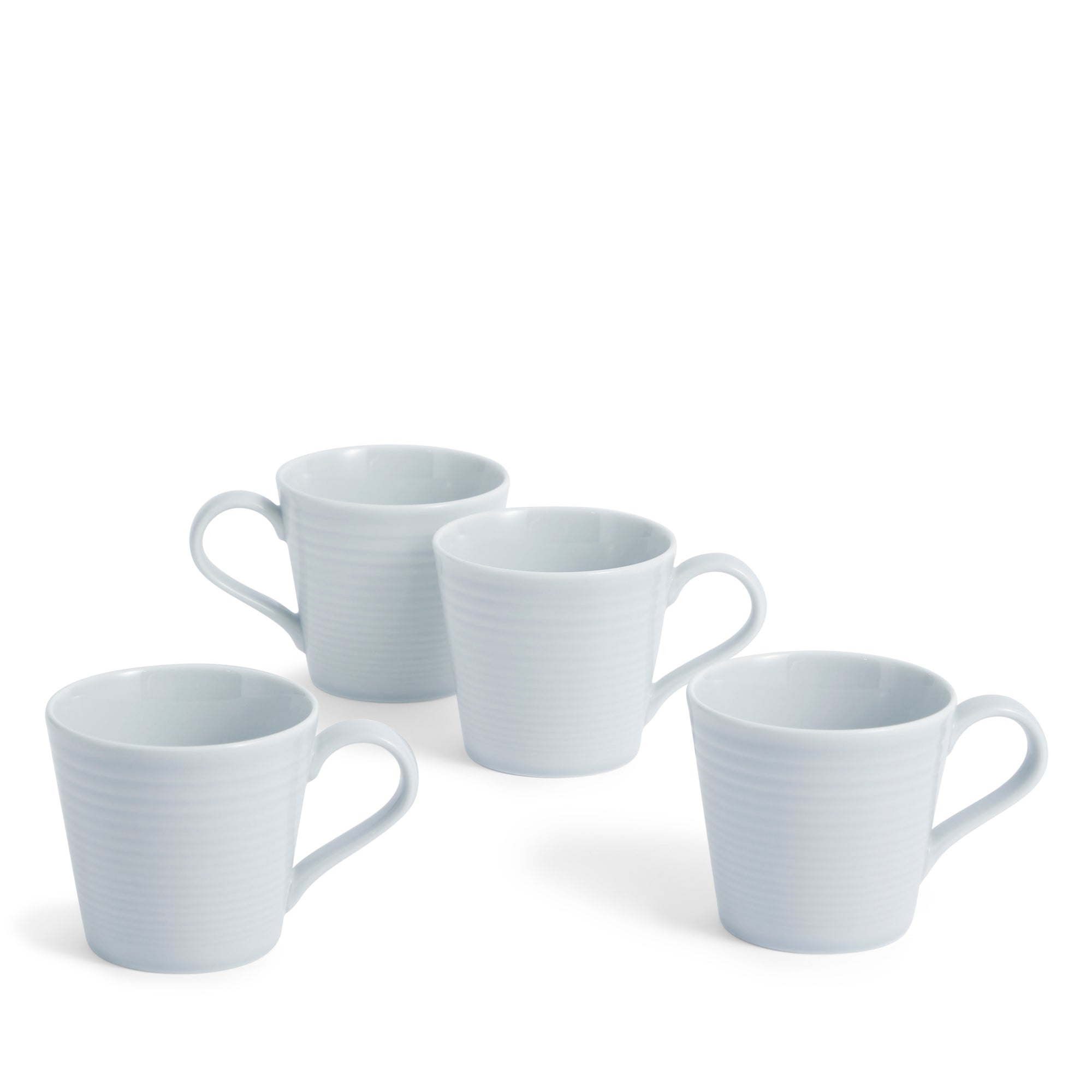 Royal Doulton Gordon Ramsay Maze Light Grey Mug - Set of 4