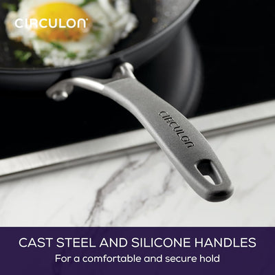 Circulon ScratchDefense Frying Pan with Lid 12in / 30.4cm