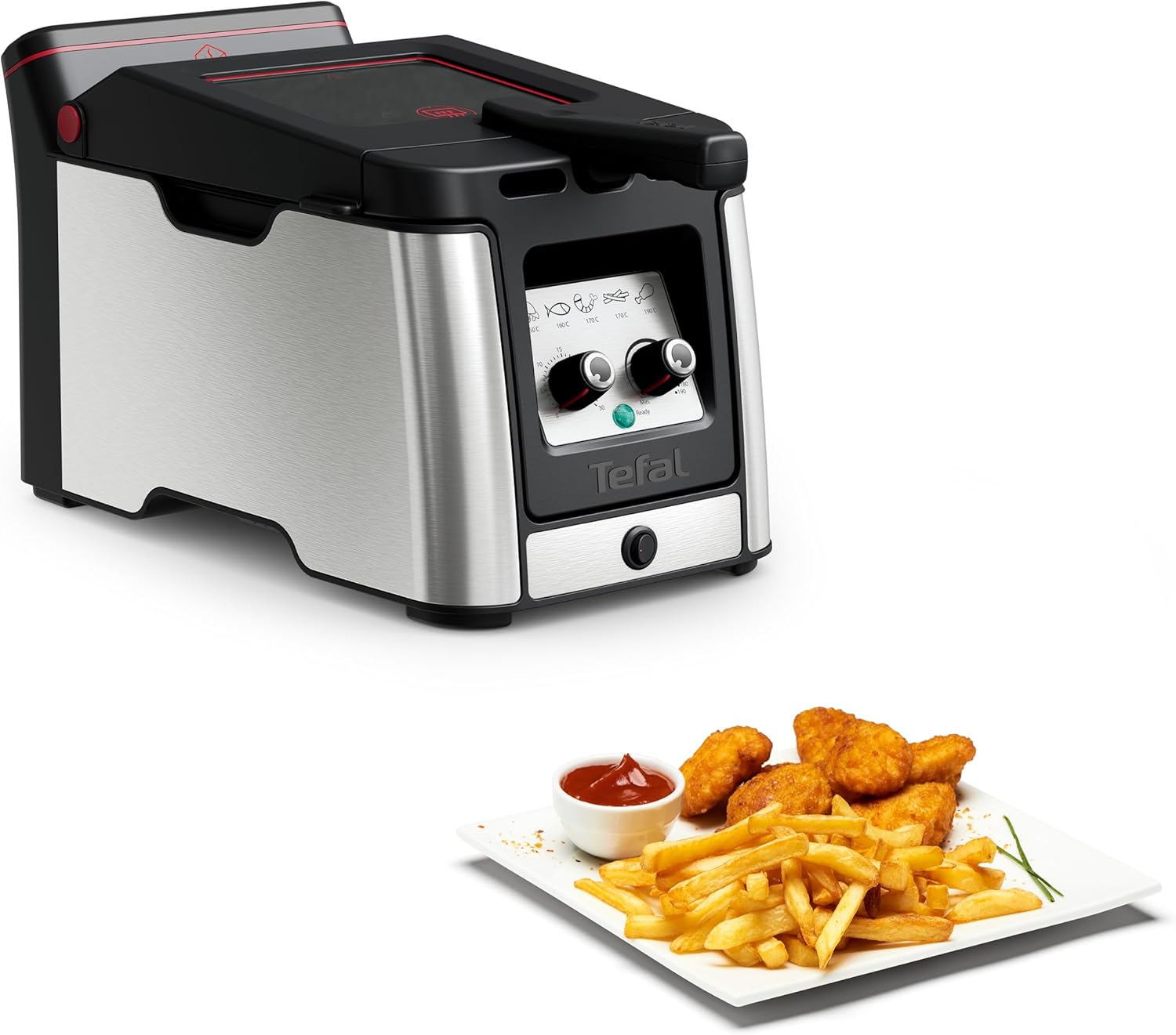 Tefal Clear Duo Deep Fat Fryer 3.5 Litre  FR600DG0