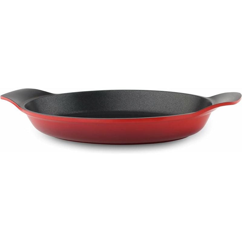 Grunwerg Commi Chef Oval Au Gratin Dish AG 1400R  Red