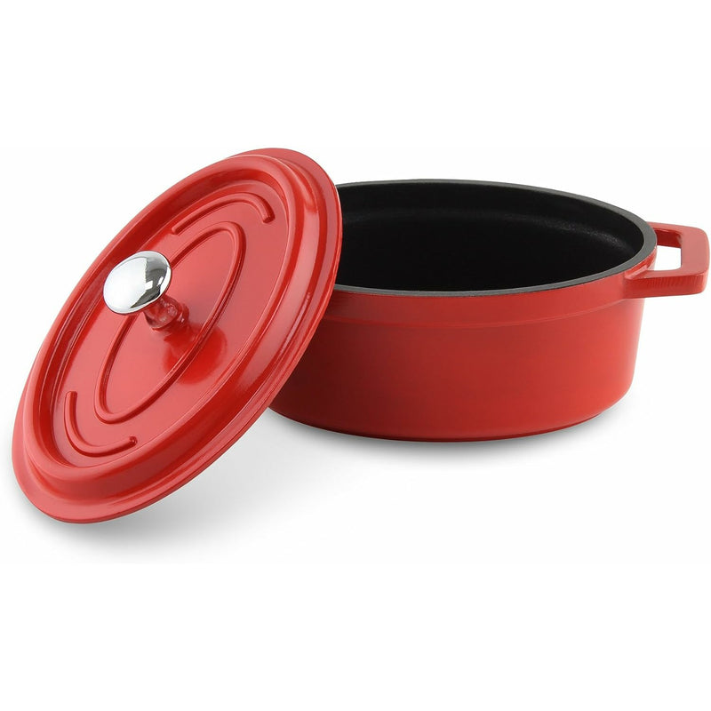 Grunwerg Commi Chef Oval Mini Cocotte 11.5cm x 4.5cm OC115R Red