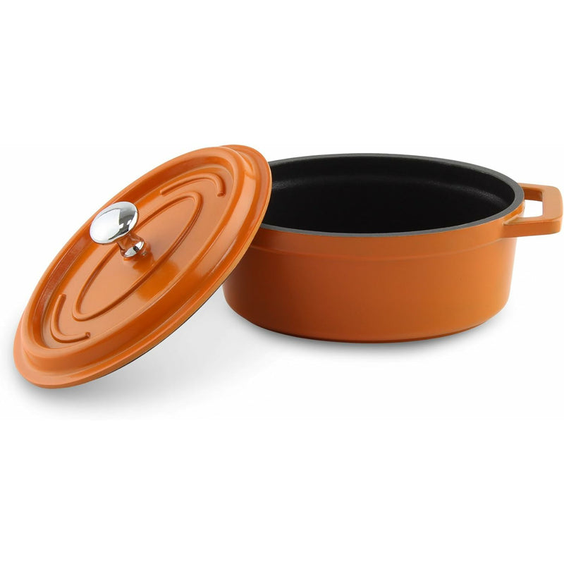 Grunwerg Commi Chef Oval Mini Cocotte 11.5cm x 4.5cm OC1150 Orange