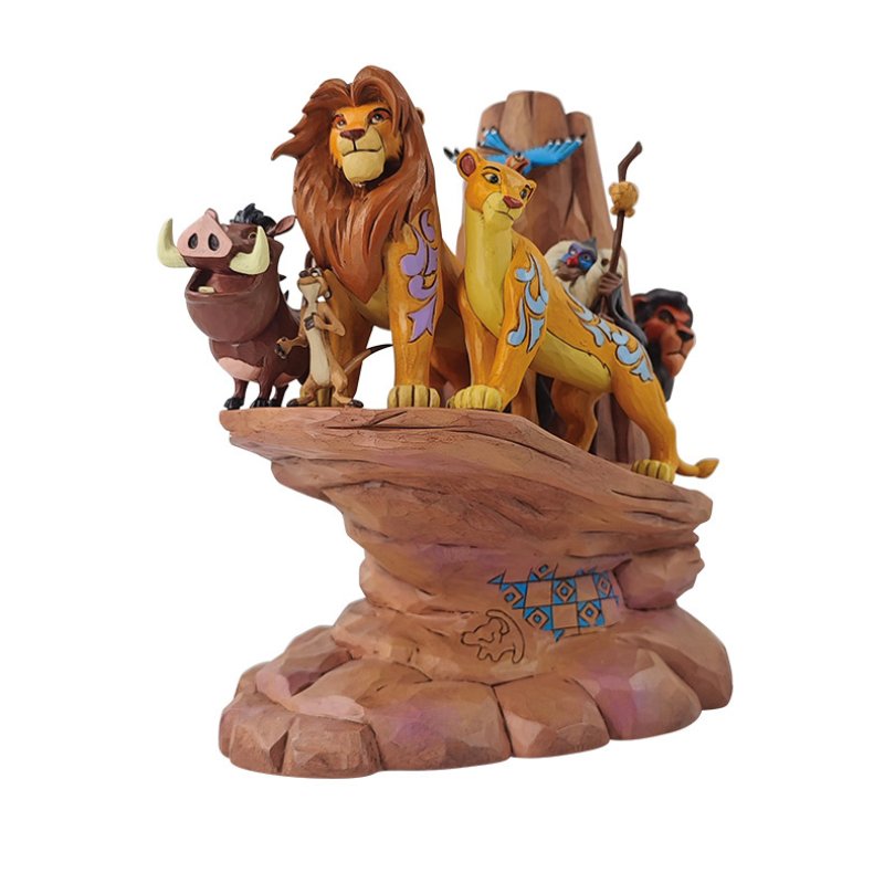 Disney Traditions Lion King Carved in Stone Figurine: 6014329