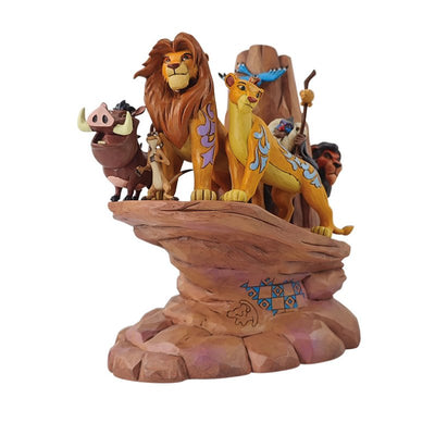 Disney Traditions Lion King Carved in Stone Figurine: 6014329