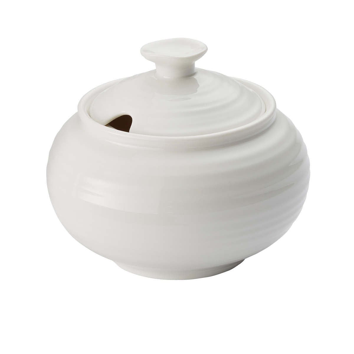 Portmeirion Sophie Conran White Covered Sugar