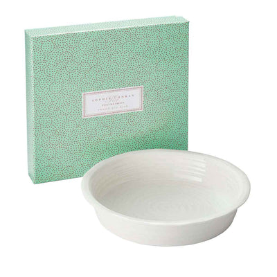 Portmeirion Sophie Conran White Round Pie Dish