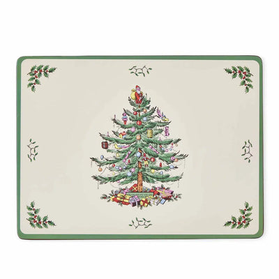 Spode Christmas Tree Large Placemat Set of 4