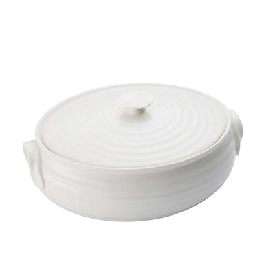 Portmeirion Sophie Conran White Small Oval Casserole