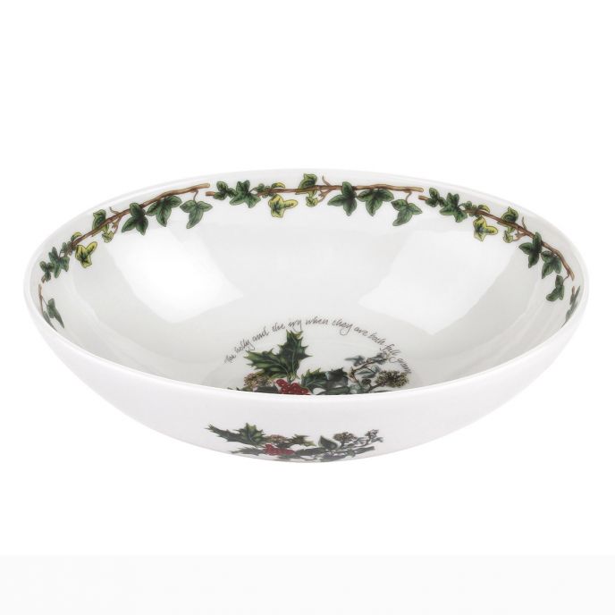 Portmeirion Holly and the Ivy Oval Nesting Bowl