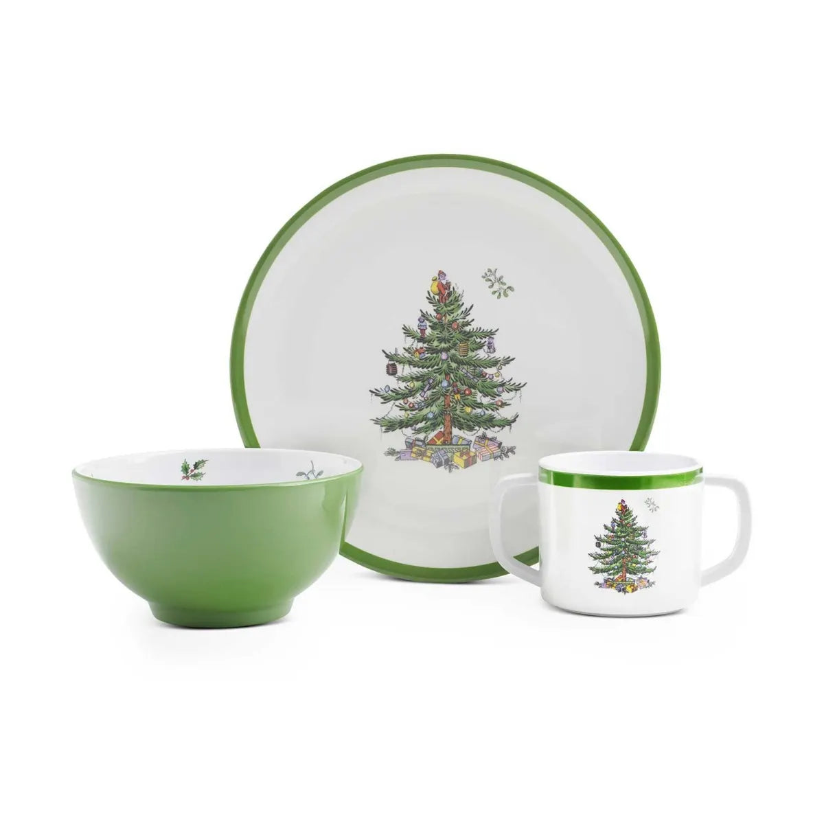 Spode Christmas Tree 3 Piece Childrens Set