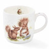 Royal Worcester Wrendale Designs Between Friends Squirrel Mug