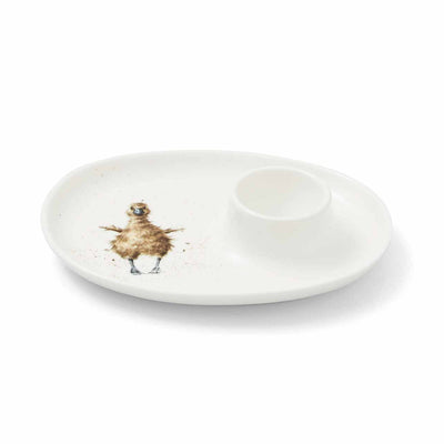 Royal Worcester Wrendale Designs Duckling Egg Saucer