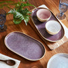 Portmeirion Minerals Medium Oval Platter - Amethyst