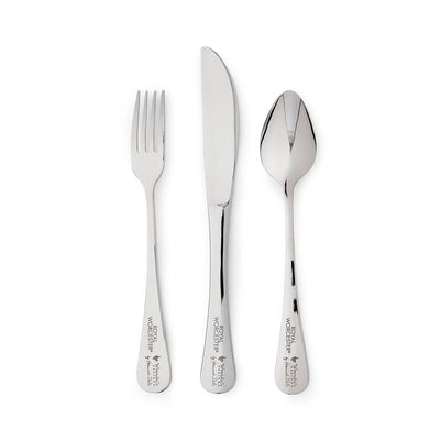 Royal Worcester Wrendale - Little Wren 3 Piece Cutlery Set