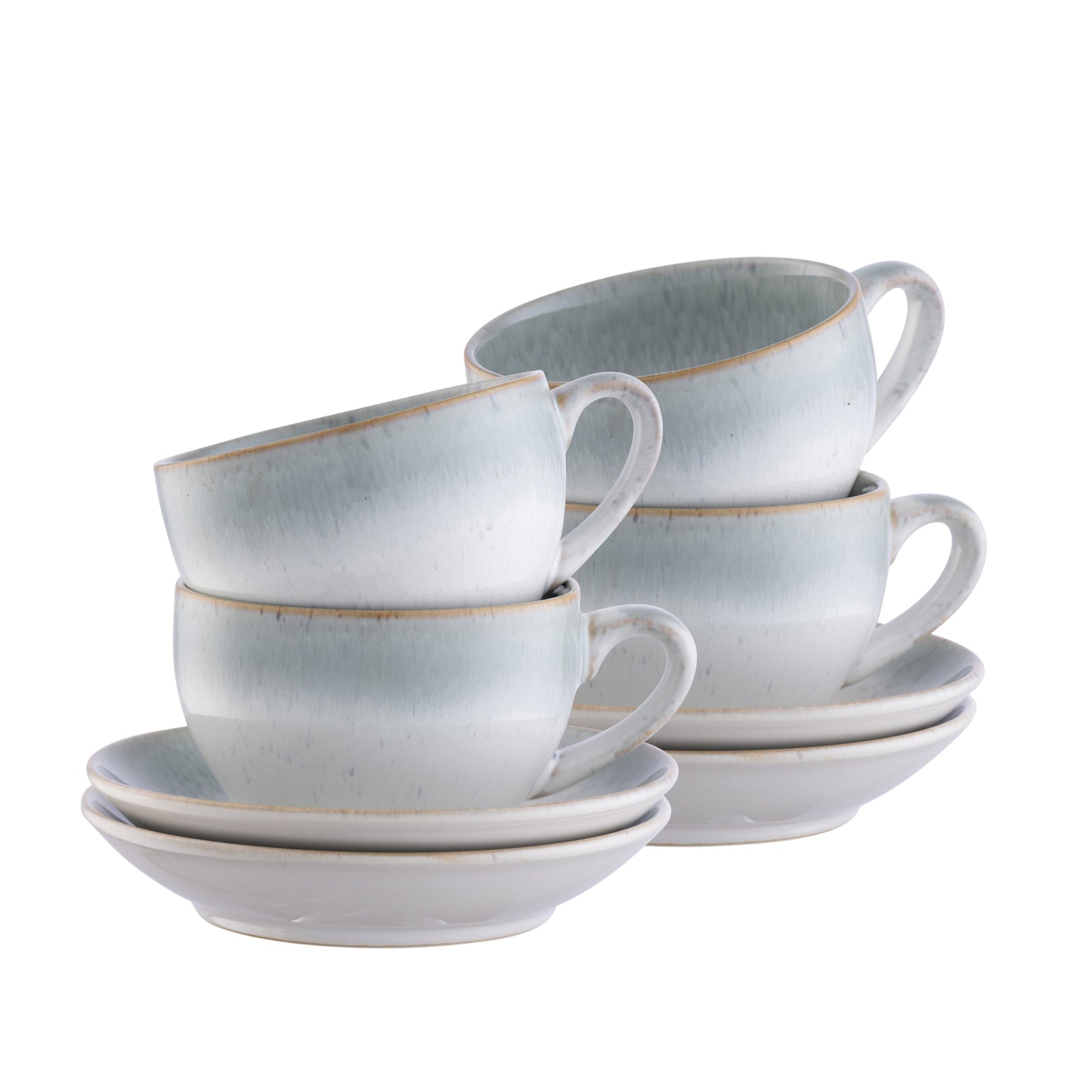Belleek Tivoli Cup & Saucer Set of 4: 7606