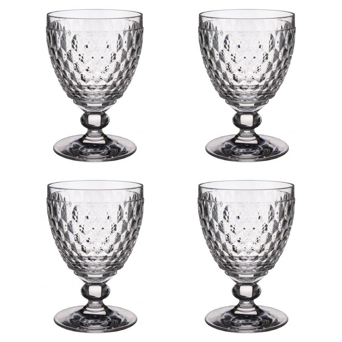 Villeroy and Boch Boston Red Wine Goblet Set of 4