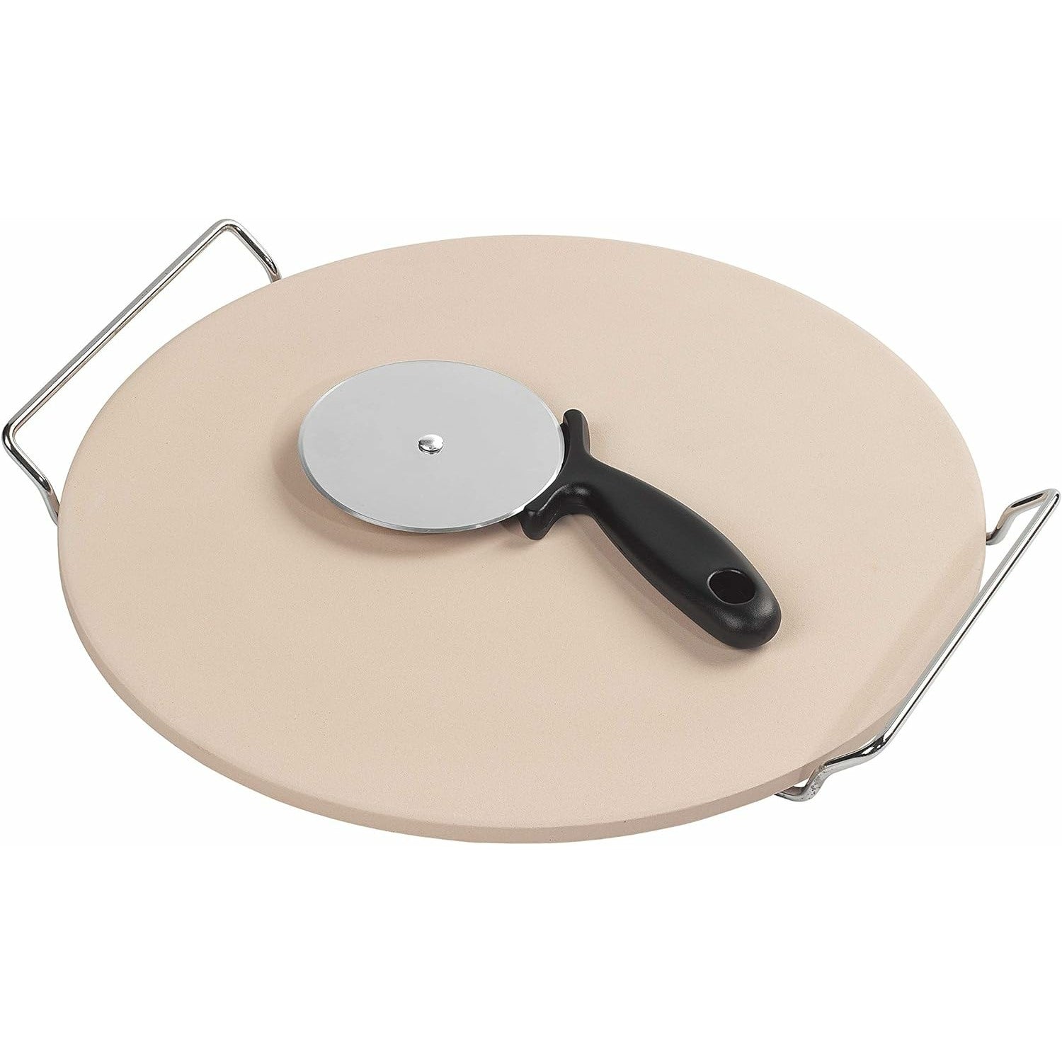 Tala 32cm Pizza Stone with Pizza Cutter 10A17150