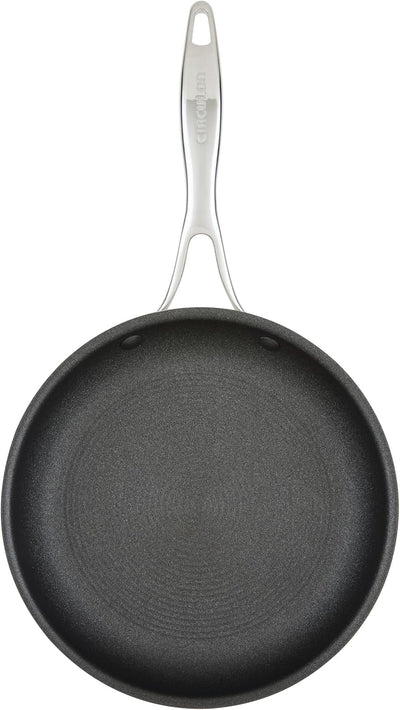 Circulon ScratchDefense 3 ply Clad  Stainless Steel Frying Pan Set Non Stick: 22cm x 25cm Non Stick