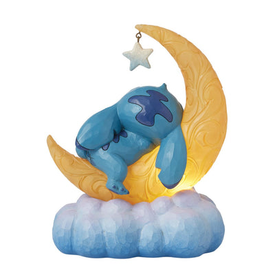 Disney Traditions Stitch & Scrump on Light up Moon: 6016334