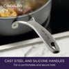 Circulon ScratchDefense Non-Stick Wok & Helper Handle - 34cm