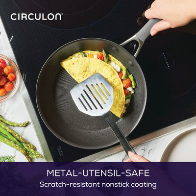 Circulon ScratchDefense Non-Stick Wok & Helper Handle - 34cm