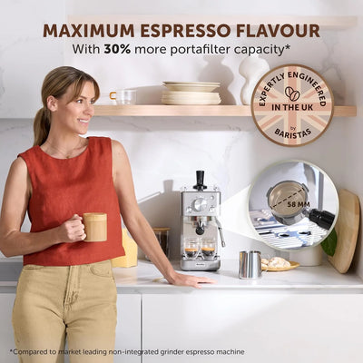Breville Barista Slimline Espresso Coffee Machine: VCF185