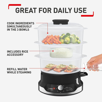 Tefal Ultracompact Steam Cooker: VC204865