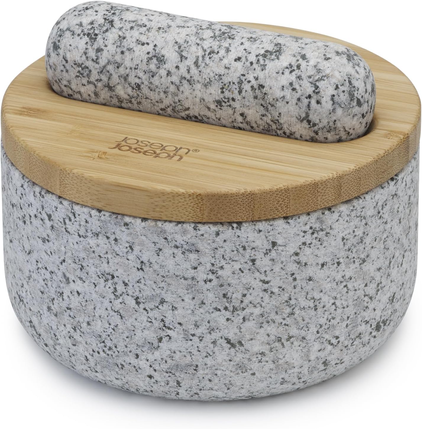 Joseph Joseph Dash Pestle and Mortar with Bamboo Lid 20176