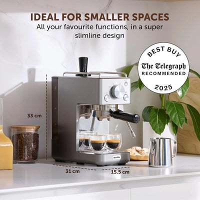 Breville Barista Slimline Espresso Coffee Machine: VCF185
