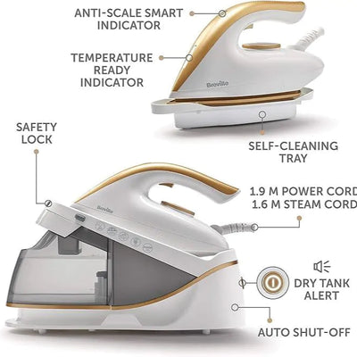 Breville PressXpress 2400W steam generator: Vin410